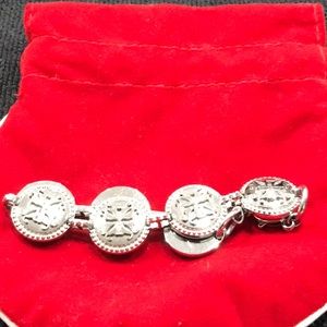 Retired Rustic Cuff sterling silver braclet
